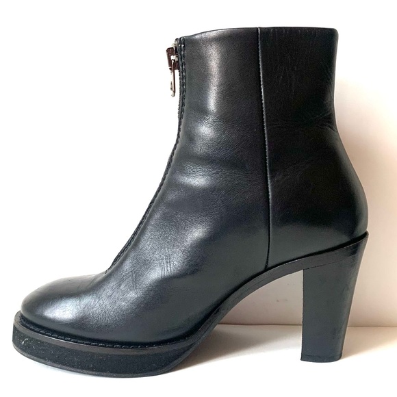 Acne Studios Elise Zip Ankle Boots - Picture 6 of 15